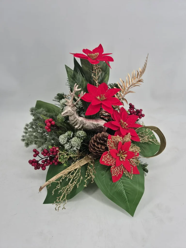 Kompozycje bożonarodzeniowe wykonane przez producenta stroików sztucznych KP Paula (6)