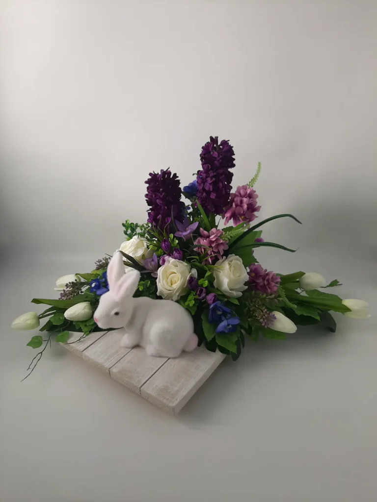 Stroik wielkanocny wykonany przez florystki z KP Paula (4)